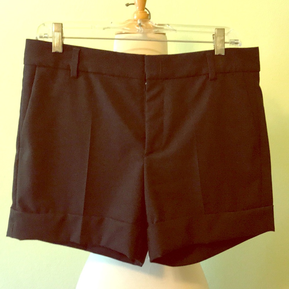 Zara Black Formal Shorts